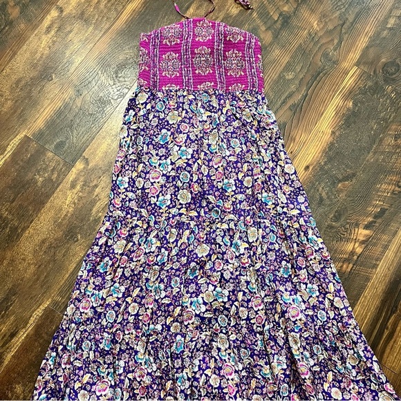 Anthropologie's Daleka Day Silk Dress by Maeve Medium - Picture 4 of 7